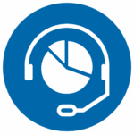 Business Phone Call Center Data Icon