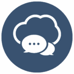 Cloud & Communication Services Lt Blue Icon - Universal Connectivity