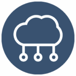 Cloud & Data Management Lt Blue Icon - Universal Connectivity
