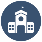Education Industry Light Blue Icon
