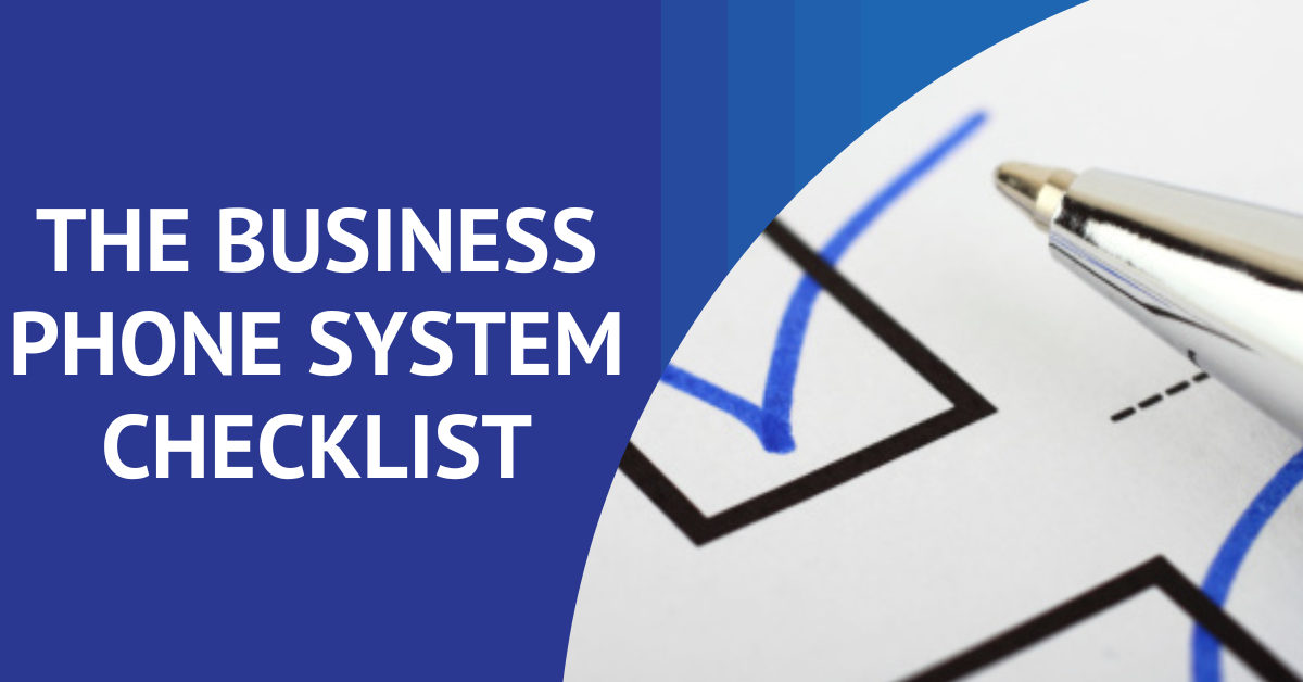 ultimate business phone checklist